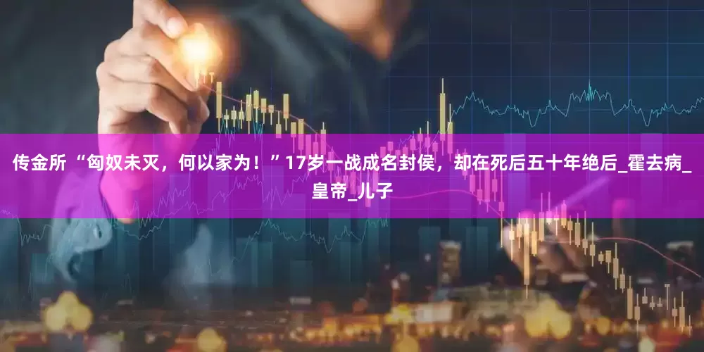 传金所 “匈奴未灭，何以家为！”17岁一战成名封侯，却在死后五十年绝后_霍去病_皇帝_儿子