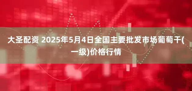 大圣配资 2025年5月4日全国主要批发市场葡萄干(一级)价格行情