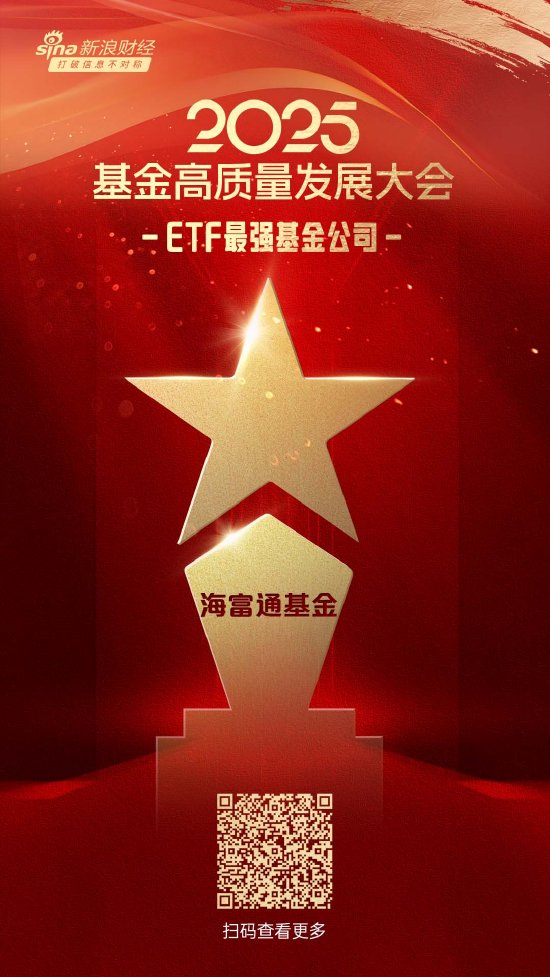 兴华配资 2025微博财经大V荣誉榜：海富通基金获得ETF最强基金公司荣誉